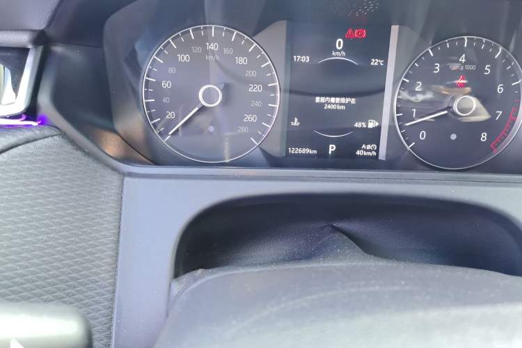 Used Land Rover Range Velar  Odometer Close Up
