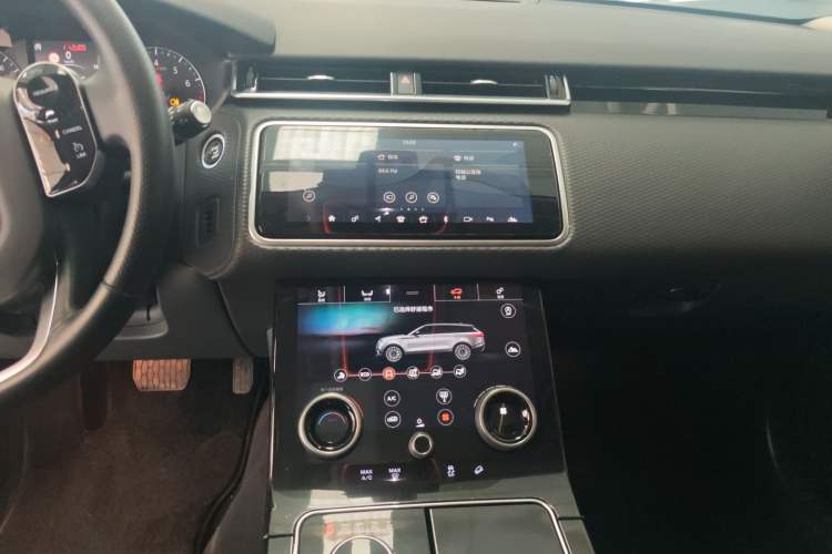 Used Land Rover Range Velar 2020 P250 Audio And AC Panel