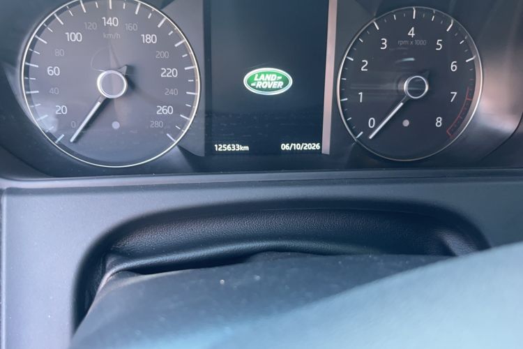 Used Land Rover Range Velar 2020 P250 Odometer Close Up