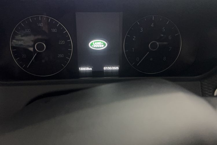Used Land Rover Range Velar 2020 P250 Odometer Close Up