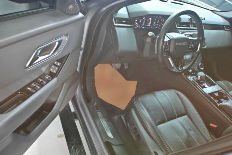 Used Land Rover Range Velar 2021 P250 Sparkling Black Limited Edition Driver Seat