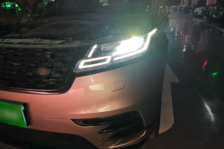 Used Land Rover Range Velar 2021 P250 Sparkling Black Limited Edition Engine Bay Left
