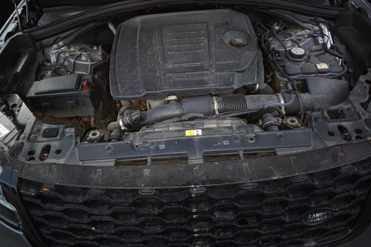Used Land Rover Range Velar 2021 P250 Sparkling Black Limited Edition Engine Bay