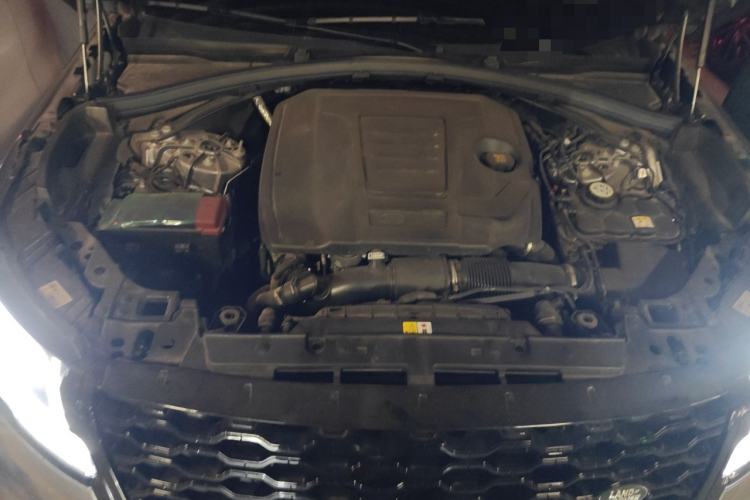 Used Land Rover Range Velar 2021 P250 Sparkling Black Limited Edition Engine Bay