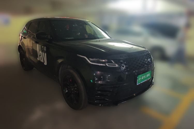 Used Land Rover Range Velar 2021 P250 Sparkling Black Limited Edition Front Right 45 Deg