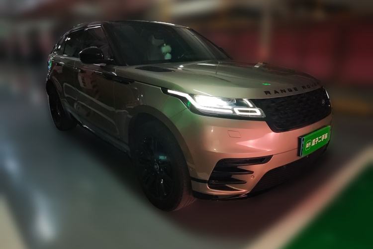 Used Land Rover Range Velar 2021 P250 Sparkling Black Limited Edition Front Right 45 Deg