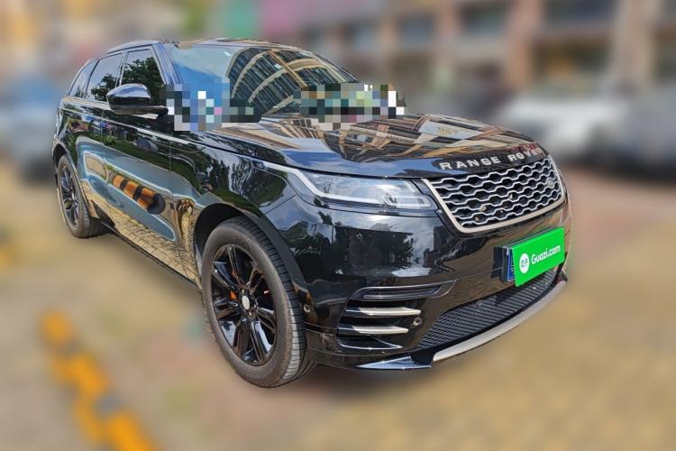 Used Land Rover Range Velar 2021 P250 Sparkling Black Limited Edition Front Right 45 Deg