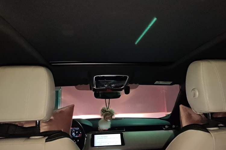 Used Land Rover Range Velar 2021 P250 Sparkling Black Limited Edition Headliner