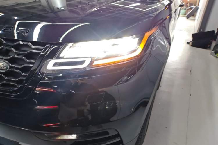 Used Land Rover Range Velar 2021 P250 Sparkling Black Limited Edition Left Front Headlight