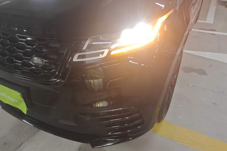 Used Land Rover Range Velar 2021 P250 Sparkling Black Limited Edition Left Front Headlight