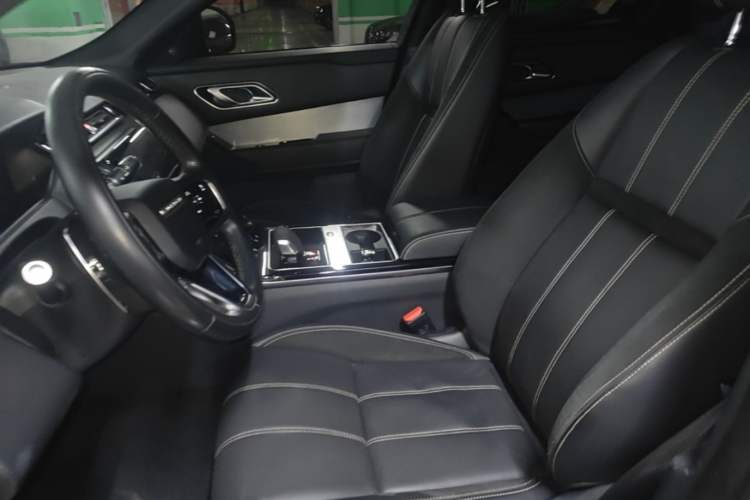 Used Land Rover Range Velar 2021 P250 Sparkling Black Limited Edition Left Front Seat