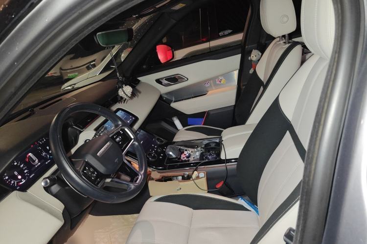 Used Land Rover Range Velar 2021 P250 Sparkling Black Limited Edition Left Front Seat