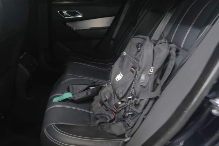 Used Land Rover Range Velar 2021 P250 Sparkling Black Limited Edition Left Rear Seat