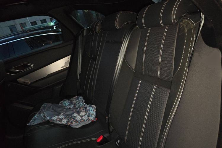 Used Land Rover Range Velar 2021 P250 Sparkling Black Limited Edition Left Rear Seat