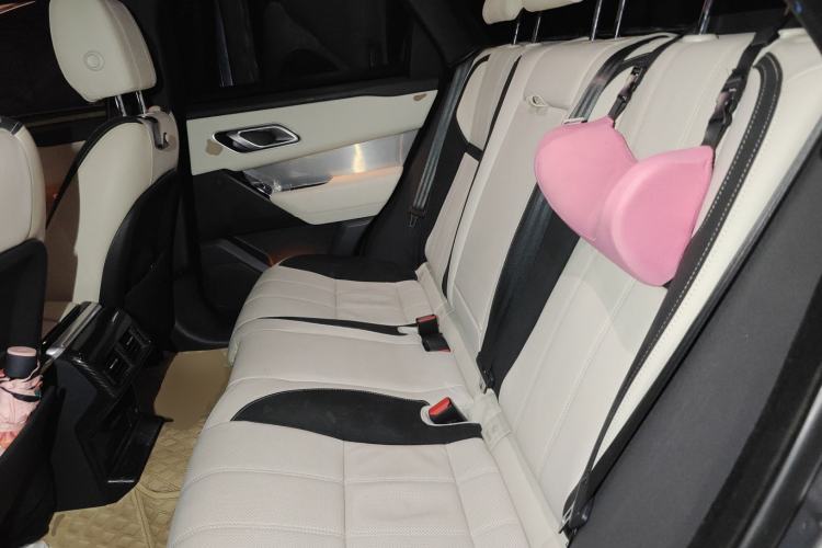 Used Land Rover Range Velar 2021 P250 Sparkling Black Limited Edition Left Rear Seat