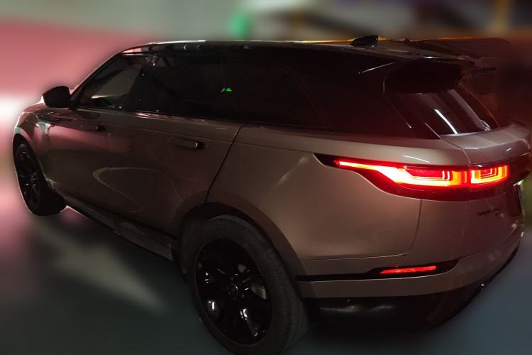 Used Land Rover Range Velar 2021 P250 Sparkling Black Limited Edition Rear Left 45 Deg