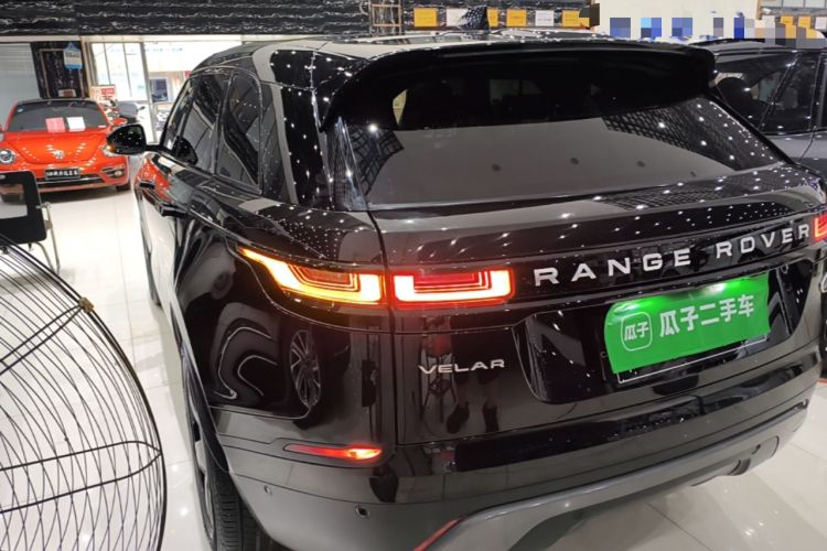Used Land Rover Range Velar 2021 P250 model Rear Left 45 Deg