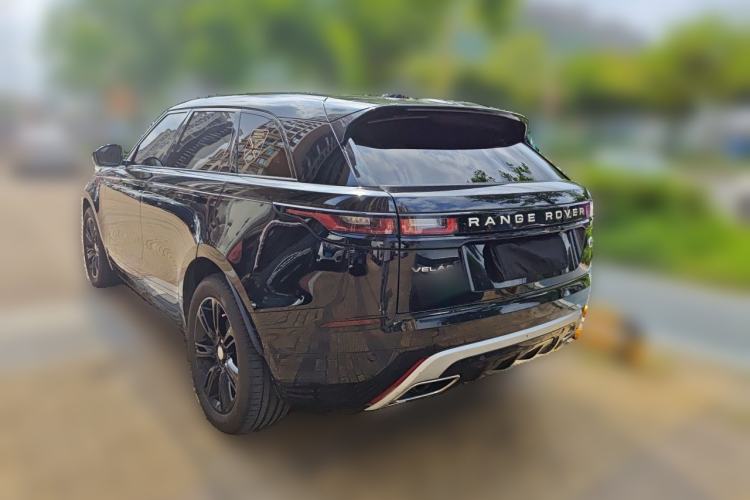 Used Land Rover Range Velar 2021 P250 Sparkling Black Limited Edition Rear Left 45 Deg