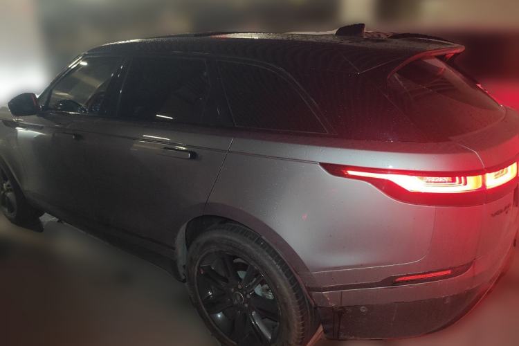 Used Land Rover Range Velar 2021 P250 Sparkling Black Limited Edition Rear Left 45 Deg