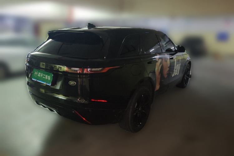 Used Land Rover Range Velar 2021 P250 Sparkling Black Limited Edition Rear Right 45 Deg