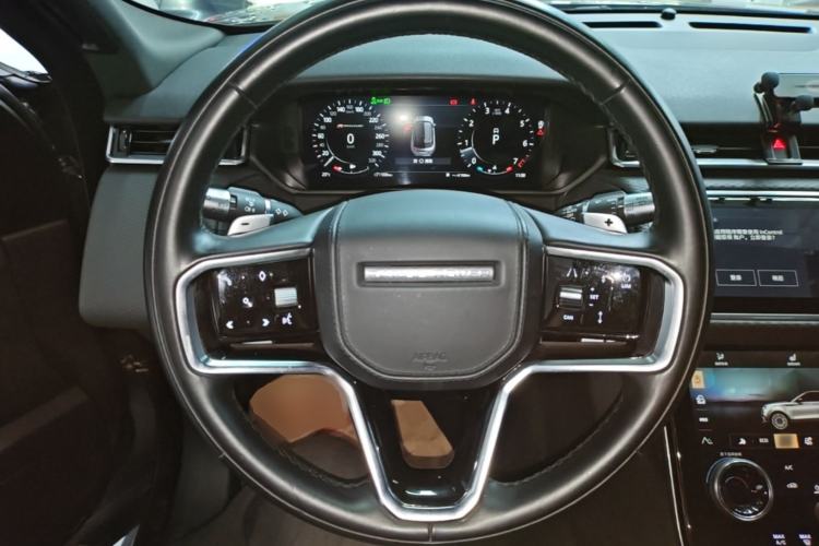 Used Land Rover Range Velar 2021 P250 Sparkling Black Limited Edition Steering Wheel