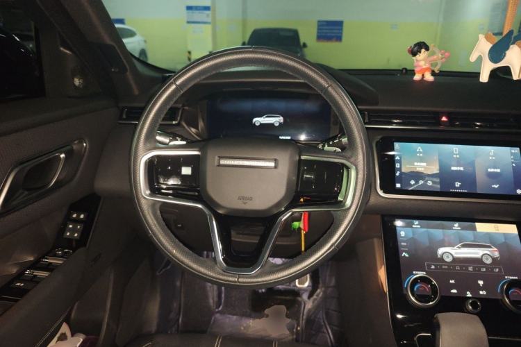 Used Land Rover Range Velar 2021 P250 Sparkling Black Limited Edition Steering Wheel