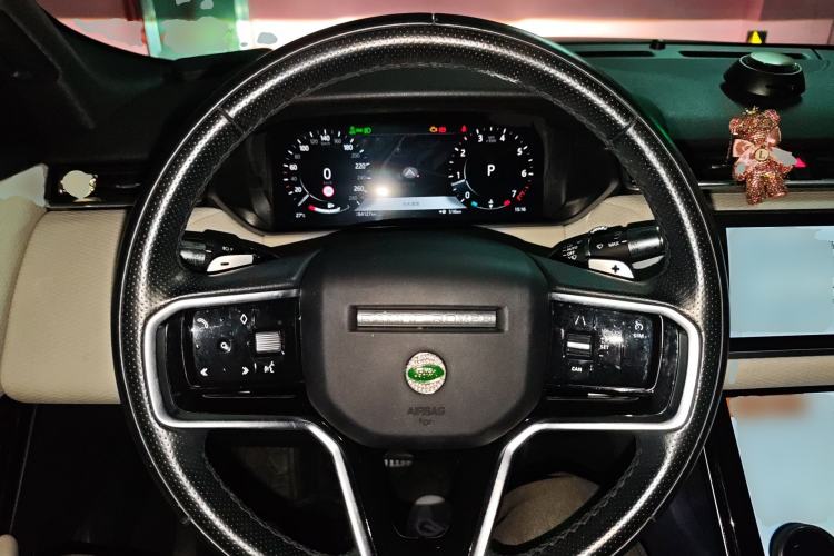 Used Land Rover Range Velar 2021 P250 Sparkling Black Limited Edition Steering Wheel