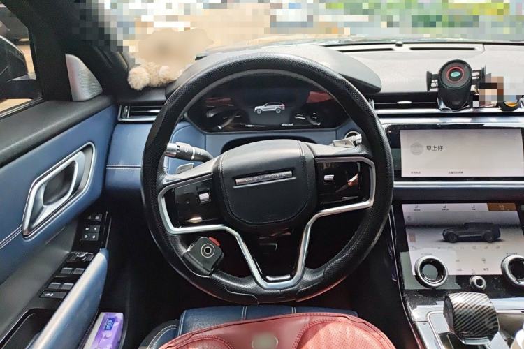 Used Land Rover Range Velar 2021 P250 Sparkling Black Limited Edition Steering Wheel