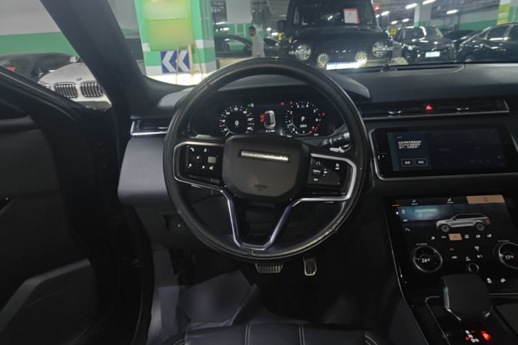 Used Land Rover Range Velar 2021 P250 Sparkling Black Limited Edition Steering Wheel
