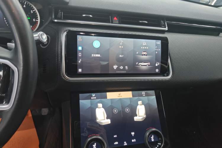 Used Land Rover Range Velar 2021 P250 model Audio And AC Panel