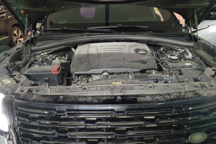 Used Land Rover Range Velar 2021 P250 Sparkling Black Limited Edition Engine Bay