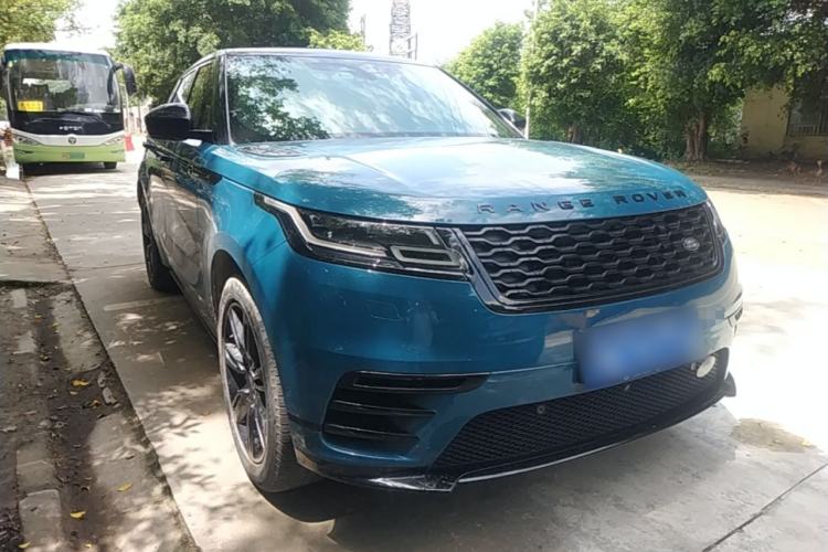 Used Land Rover Range Velar 2021 P250 Sparkling Black Limited Edition Front Right 45 Deg