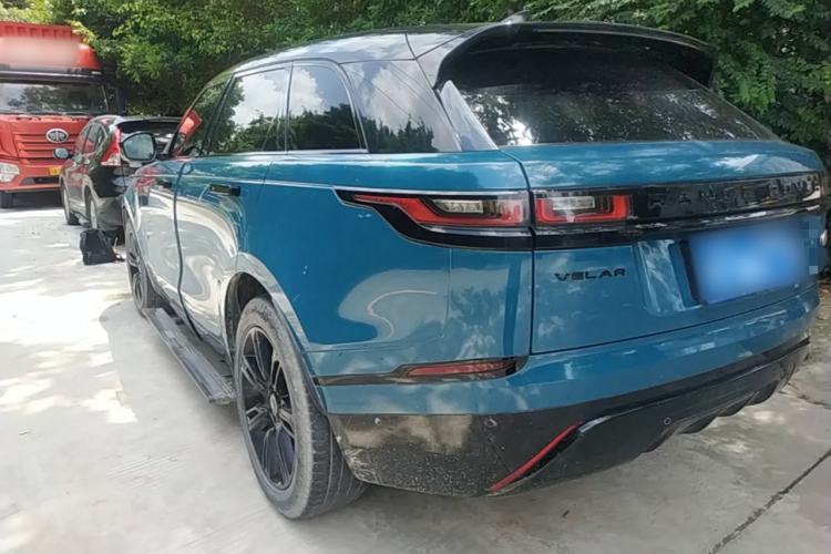 Used Land Rover Range Velar 2021 P250 Sparkling Black Limited Edition Rear Left 45 Deg