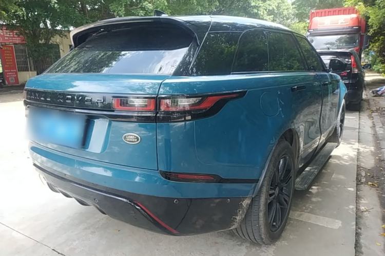 Used Land Rover Range Velar 2021 P250 Sparkling Black Limited Edition Rear Right 45 Deg