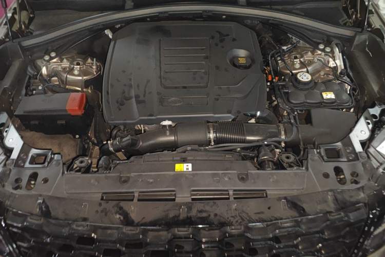 Used Land Rover Range Velar 2021 P250 Sparkling Black Limited Edition Engine Bay