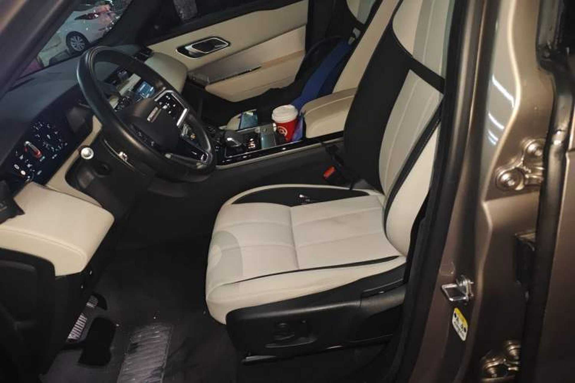 Used Land Rover Range Velar 2021 P250 Sparkling Black Limited Edition Left Front Seat