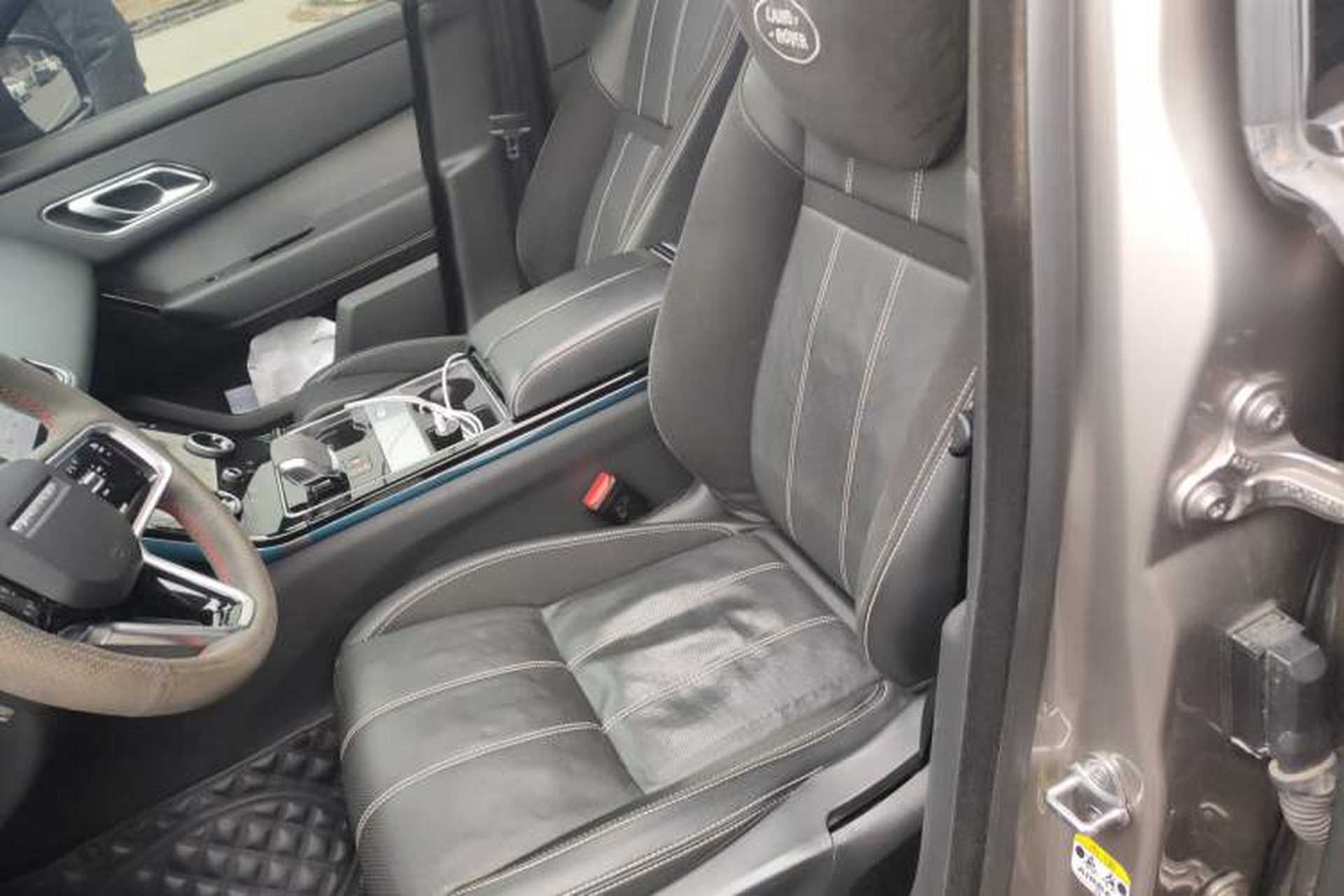 Used Land Rover Range Velar 2021 P250 Sparkling Black Limited Edition Left Front Seat