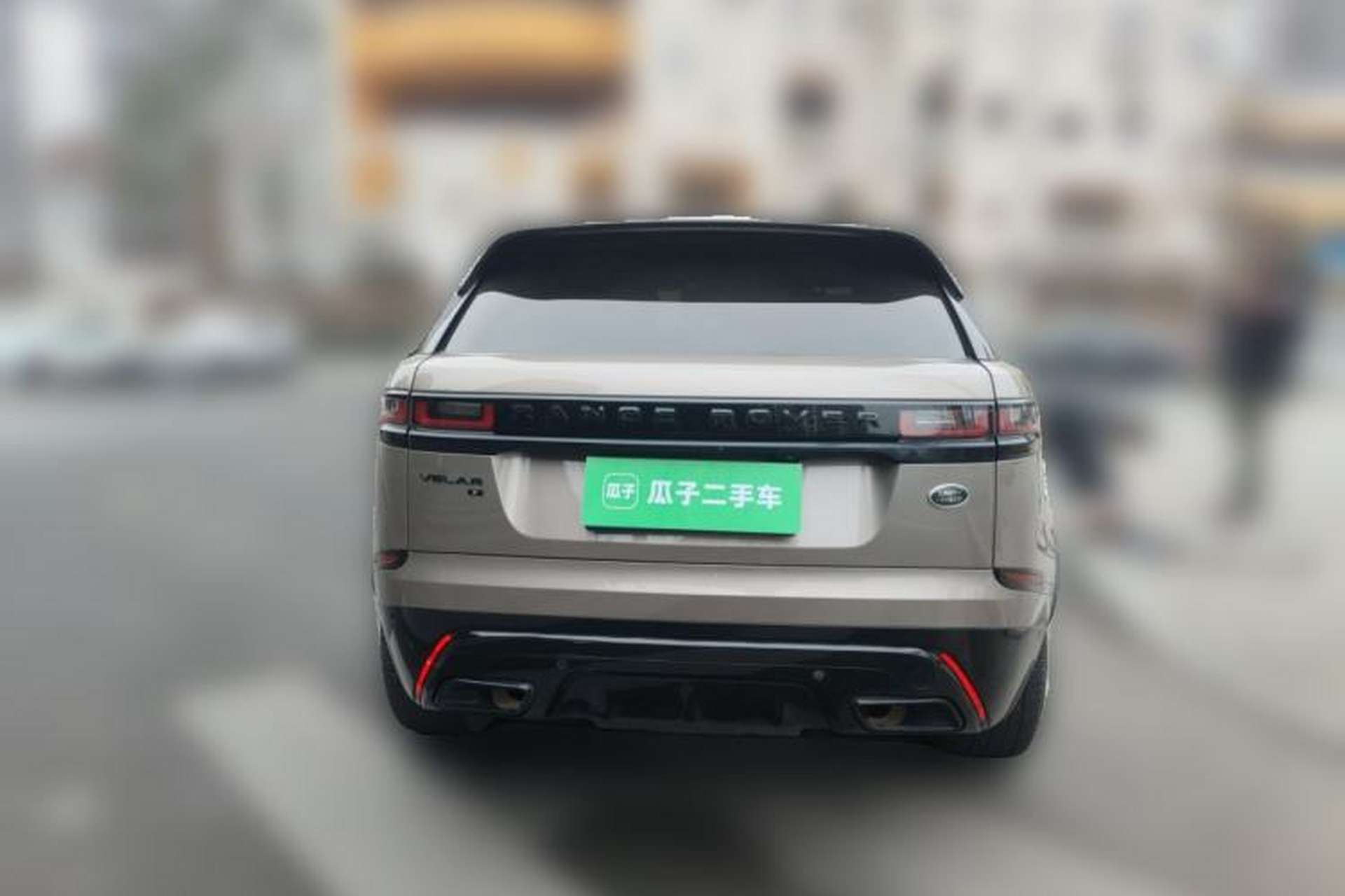 Used Land Rover Range Velar 2021 P250 Sparkling Black Limited Edition Rear