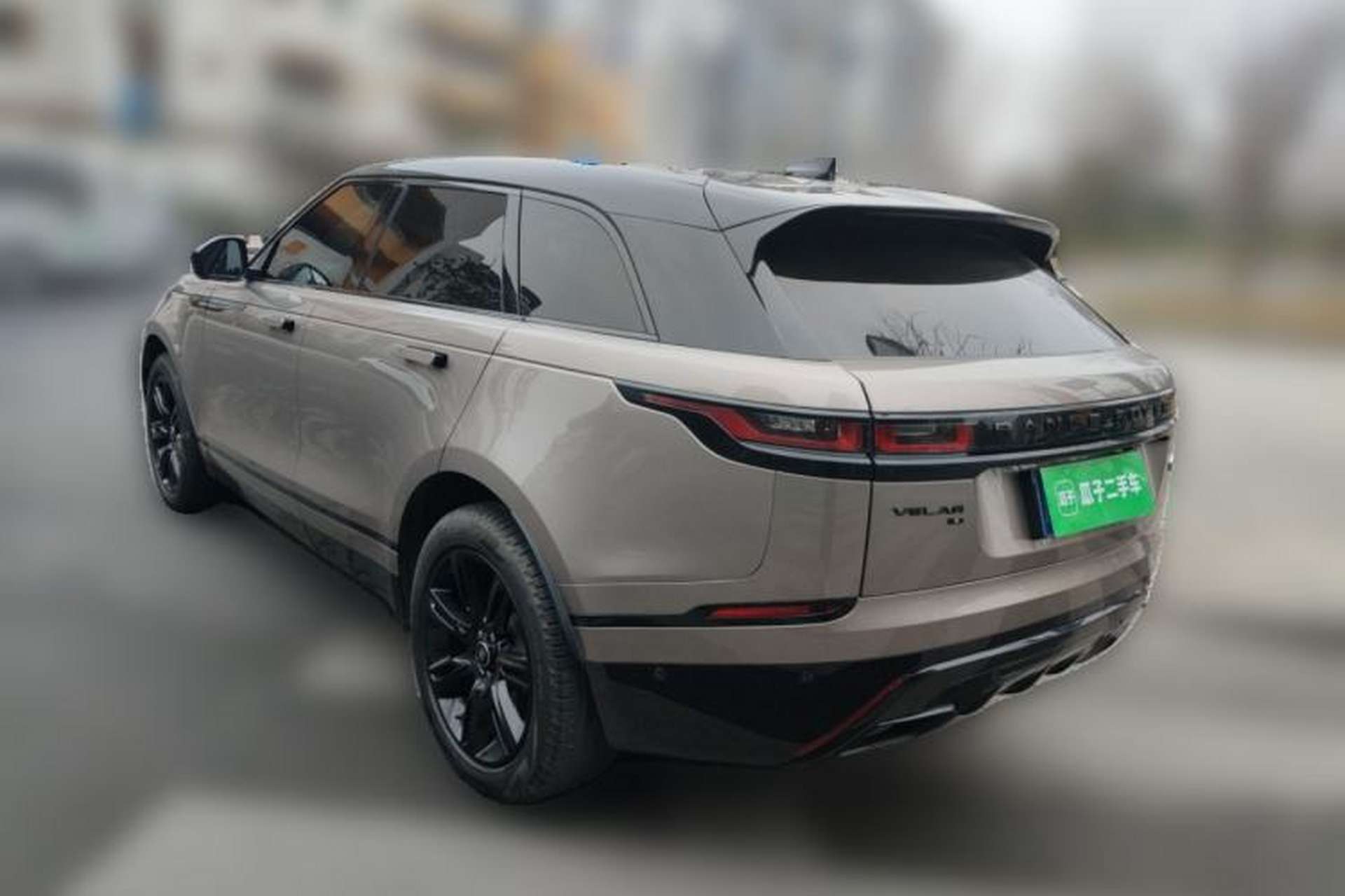 Used Land Rover Range Velar 2021 P250 Sparkling Black Limited Edition Rear Left 45 Deg