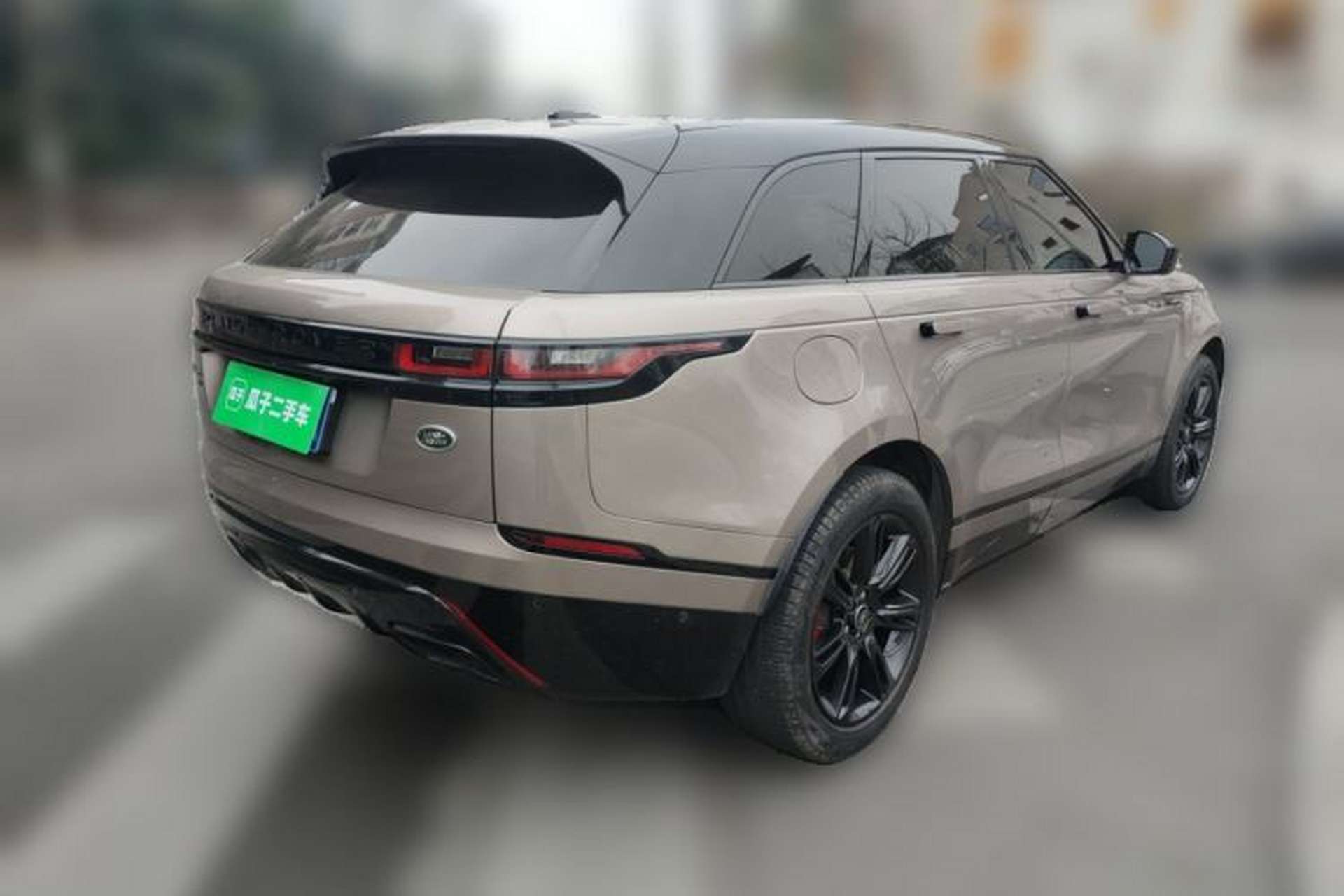 Used Land Rover Range Velar 2021 P250 Sparkling Black Limited Edition Rear Right 45 Deg