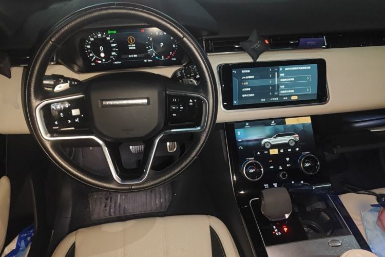 Used Land Rover Range Velar 2021 P250 Sparkling Black Limited Edition Steering Wheel
