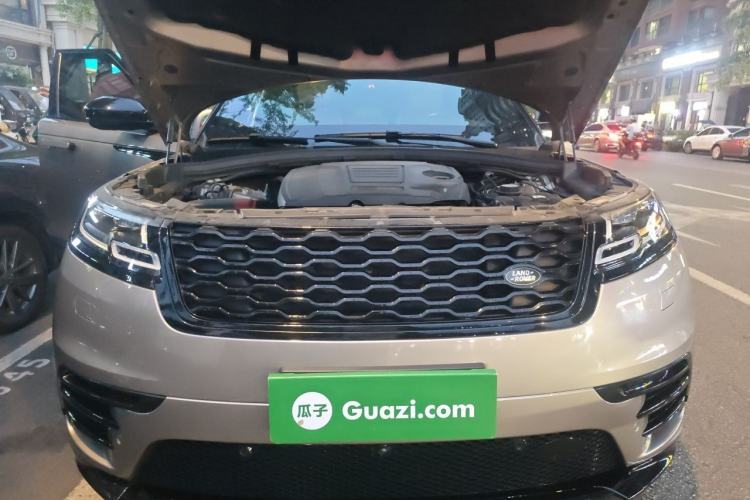 Used Land Rover Range Velar 2021 P250 Sparkling Black Limited Edition Engine Bay