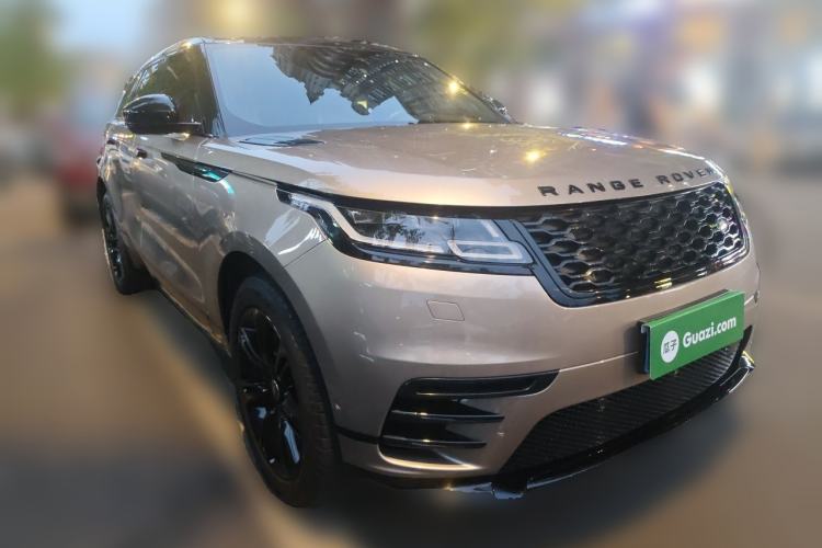Used Land Rover Range Velar 2021 P250 Sparkling Black Limited Edition Front Right 45 Deg