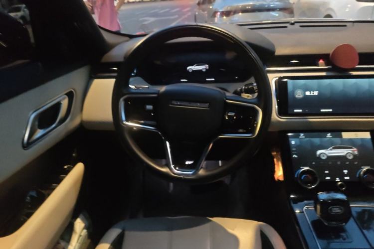 Used Land Rover Range Velar 2021 P250 Sparkling Black Limited Edition Steering Wheel
