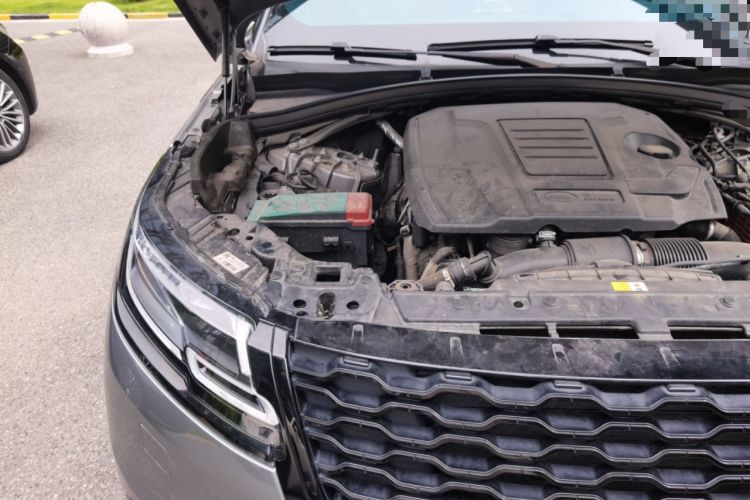 Used Land Rover Range Velar 2021 P250 Sparkling Black Limited Edition Engine Bay Right