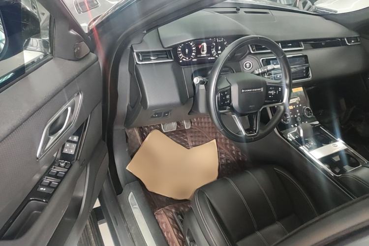 Used Land Rover Range Velar 2021 P250 Sparkling Black Limited Edition Driver Seat