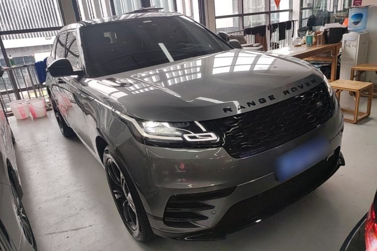 Used Land Rover Range Velar 2021 P250 Sparkling Black Limited Edition Front Right 45 Deg