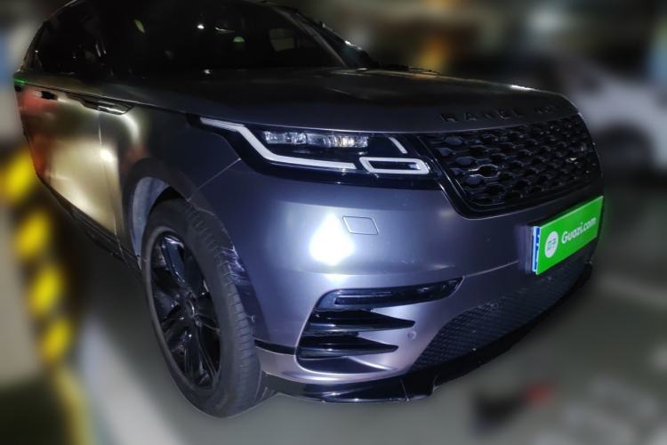 Used Land Rover Range Velar 2021 P250 Sparkling Black Limited Edition Front Right 45 Deg