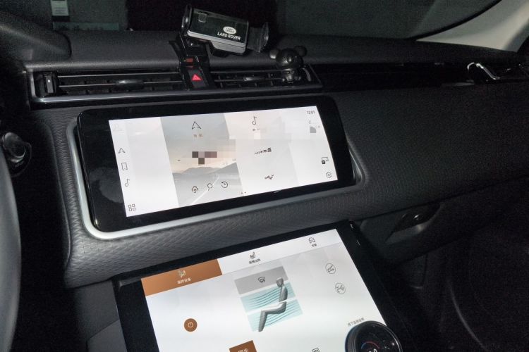 Used Land Rover Range Velar 2021 P250 model Audio And AC Panel