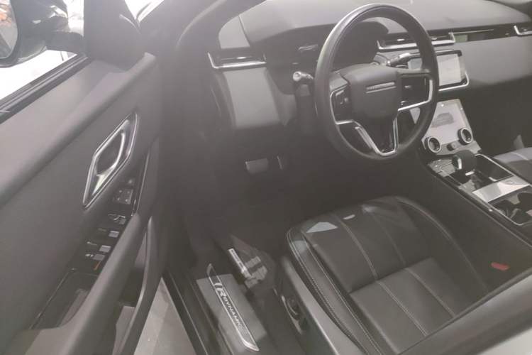 Used Land Rover Range Velar 2021 P250 Sparkling Black Limited Edition Driver Seat